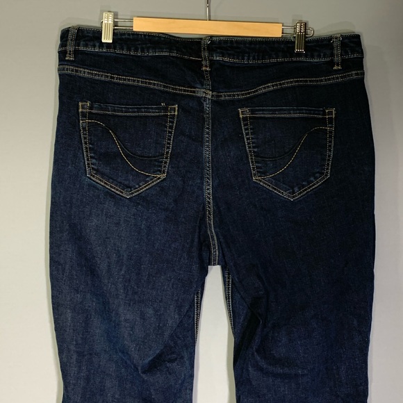 Lane Bryant Sz 20 Stretch Denim GF Bootcut Jeans - Picture 5 of 7